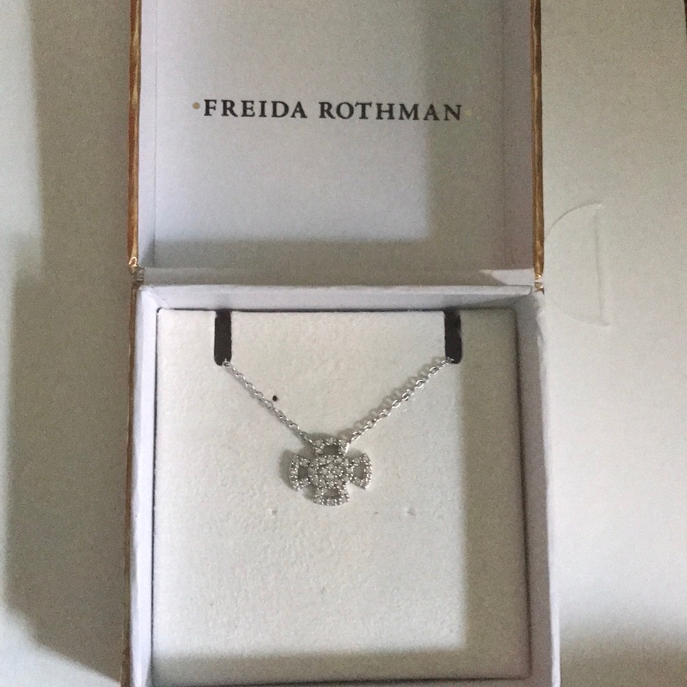 Freida Rothman Sterling Silver Cross